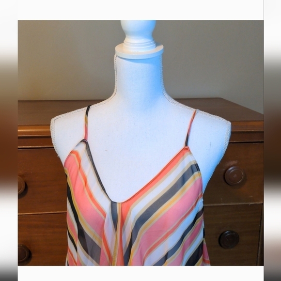 NWT DAVID AND YOUNG Sheer Chic Oversized SWIMSUIT beach cover up OS - Picture 2 of 11